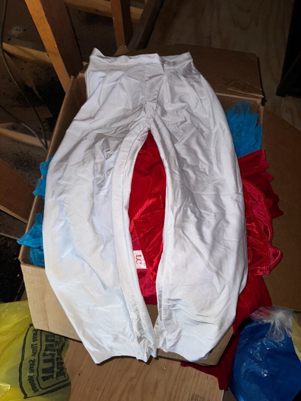 MC White Dance Pants-Dansco